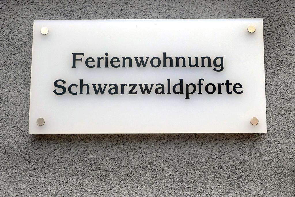 Ferienwohnungen Schwarzwaldpforte Engelsbrand Eksteriør billede